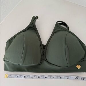 Lure Dance Olive Green Women's Bralette
